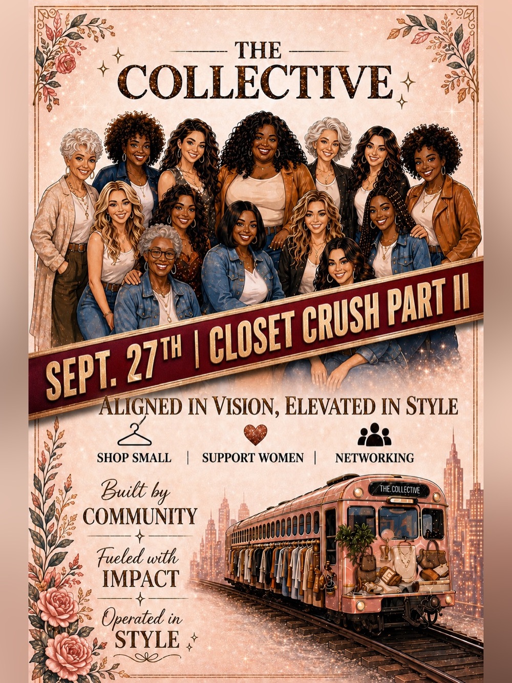 9/27 - THE COLLECTIVE TRAIN ~ ALIGNED IN VISION, ELEVATED IN STYLE - Picture 1 of 3